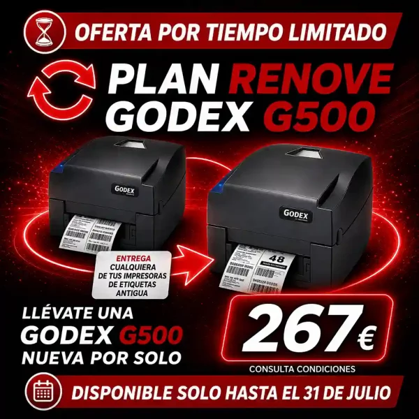 Oferta - Plan Renove GODEX G500